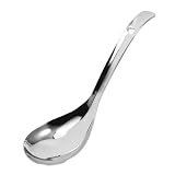 Edelstahl Reislöffel Verstärkt, Ergonomisch für Küche und Haushalt