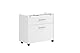 Schildmeyer Waschbeckenunterschrank 147475 Trient, 67 x 35 x 61,6 cm, weiß matt
