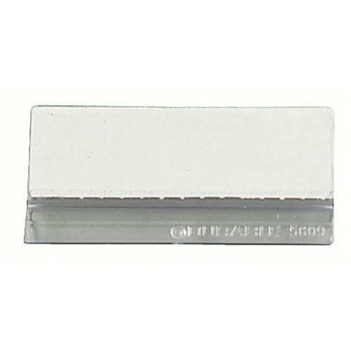 Durable Reiter transparent, mit blanko Einsteckschildern - für SHERPA Sichttafeln, 560919