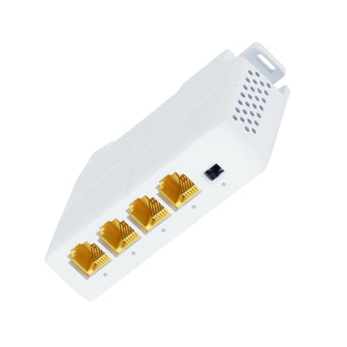 Extensor POE Gigabit de 4 puertos: resuelva la falta de enchufes para cámaras y VoIP