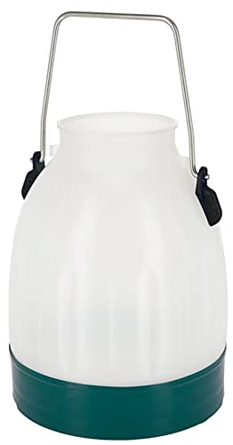 Kerbl Melkeimer 30 Liter, halbtransparent, grün, Bügelhöhe 143 mm, 151031