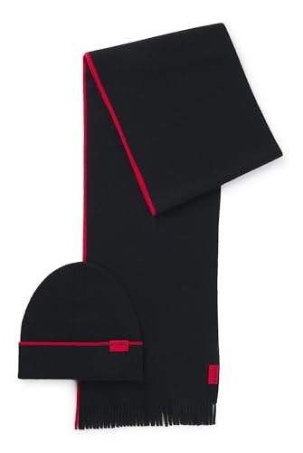 Bufanda HUGO Zaschel para hombre el regalo elegante y práctico de este invierno 6