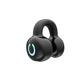Headphone, Wireless Bluetooth 5.3 Earphone, Touch Control Bone Conduction Earbud, Clip On & Ergonomic, Noise Canceling, for Music, Call, iOS Android (Black)