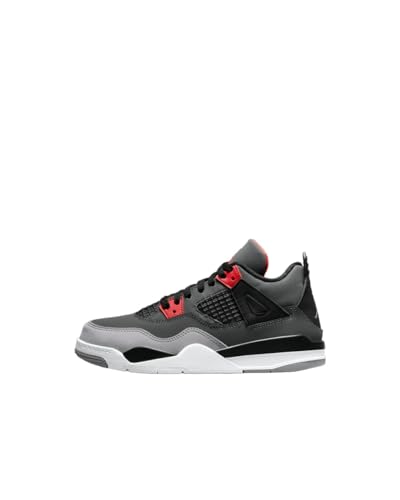  ORDAN -Sneakers Mid -Chiusura con Lacci -Tomaia in Pelle -Fodera in Tessuto -Suola in Gomma Grigio Grigio/Nero (27.5)