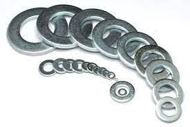 6mm zinc plated Mild steel Plain Washer of 10 mm outer diameter x 6.5 mm inner diameter x 1.2 mm thickness: 30 Nos-image-6