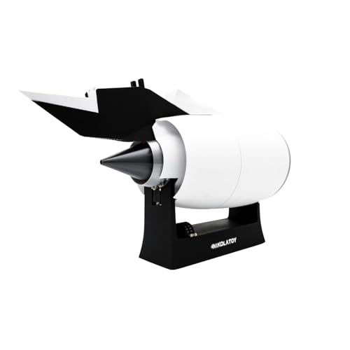 Image of NIKOLATOY Small Size RR Trent 900 Turbofan Engine Model, High-Detail Model for Enthusiasts, Multifunctional STEM Kit for Creative Projects and Exploration (T900 Small Size) (Small Size)