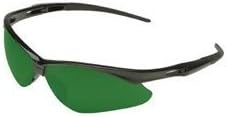 Jackson Nemesis Safety Glasses Black Frame - Green Lens
