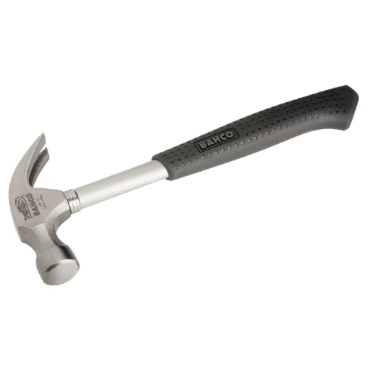 Bahco 429-13 Claw Hammer with Steel Handle, Silver/Black, 570 g 308 mm - Image 2