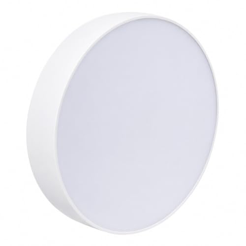 Image of STARKLE 18W Rimless Round LED Surface Panel Lights, 4000K Natural White Full Screen Ceiling Lamps, Energy Efficient Surface Mounted Lighting for Home, Office & Indoor Use (Pack of 6)