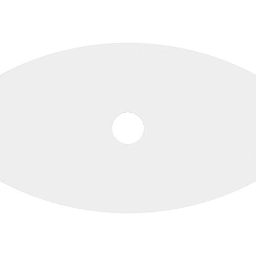Image of Ekena Millwork CMP40X26KY-05000 Kailey Architectural Grade PVC Contemporary Urethane Ceiling Medallions 40 inchW x 26 5 /8 inchH x 5 inchID x 21 1 /2 inchC x 1 inchP