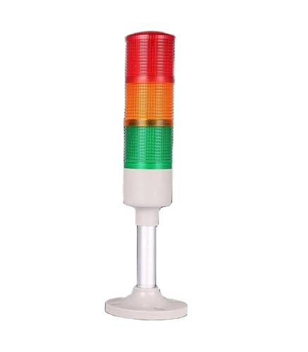 Torre de luz de tres capas TB42-3T para control de estados en líneas de montaje