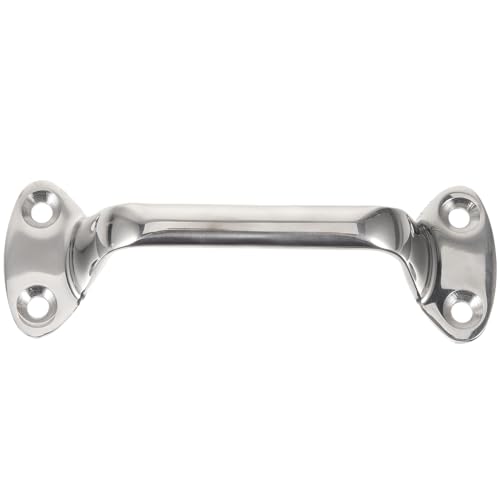 SUPVOX Replacement Boat Handle Stainless Steel Nonskid Handrail for Canoe/Kayak Heavy Duty Boat Bar Easy Install