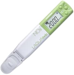 HORIBA LAQUAtwin NO3-11 Compact Nitrate Ion Meter for Water, Viscous Liquids, Solids, and Powder Samples