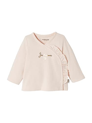 Vertbaudet Brassière bébé Naissance Coton et élasthanne Rose Poudre 1M(54CM)