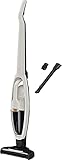 AEG QX6-1-44SW Akku-Staubsauger, 45 Minuten Laufzeit, Zyklontechnologie, 5-Stufen-Filtration, ergonomisch, Pop-Out-Handgerät, LED-Lichtbürsten, 0,3 l Kapazität-Weiß QX6, 3 Liter, 79 Dezibel