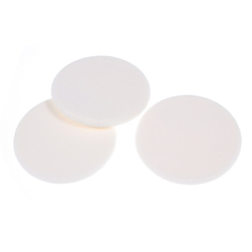 So Beauty VOV 3pcs White Face Facial Makeup Powder Puff Round Pad