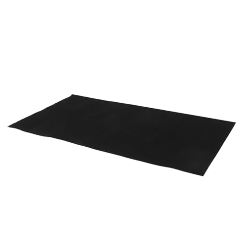 ERINGOGO Tela Acústica Absorbente de Sonido para Altavoces Fieltro Protector Antivibración para Cajas de Subwoofer Paneles Acústicos Compatibles Color Negro sin Adhesivo