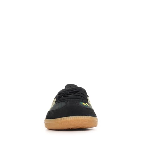 Image of adidas Samba Og W Women's 3 Gold Stripes Floral Limt EDI Trainers (Black Gold, US 6.5)