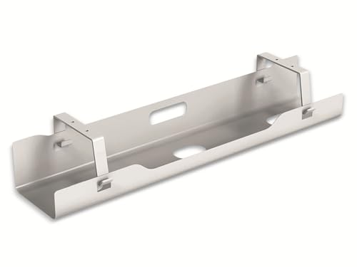 Soporte de Cable PureMounts® para Escritorio, Gestión de Cables Bajo el Escritorio, Blanco miniatura 3
