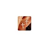 MUMREUES Gold Earrings...image