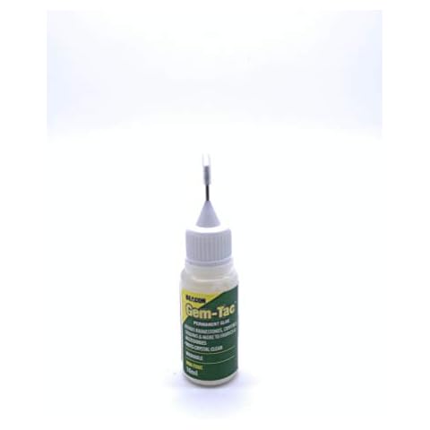 World of Sparkles 10ml Beacon Gemtec Adhesive with Crystal Needle for Applying Crystals, Rhinestones, Diamante, Diamonds, Arts & Crafts, DIY Projects and Fashion Accessories (1 Bottle) Cover