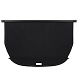 cciyu 2010-2015 Fit for Toyota Prius 1.8L Retractable Rear Storage Cargo Cover Luggage Security Shield Shade
