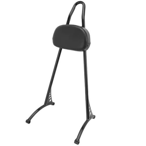 Dossier Passager Moto Sportster XL 883 1200 Coussin Noir Coussinet de Sissy Bar Harley Davidson