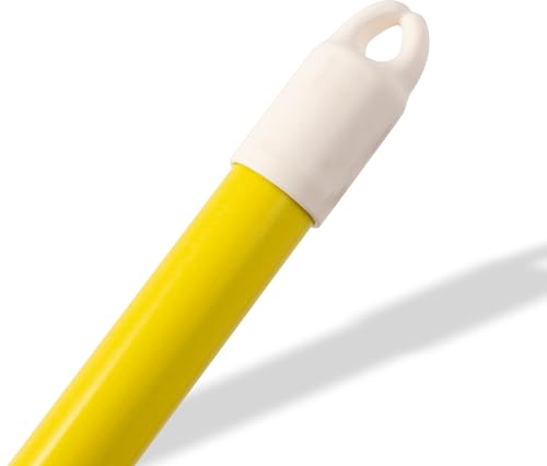 Image of SPARTA 4166404 Spectrum Fiberglass Mop Handle With Quik-Release For Cleaning, Commercial, Residential, 60 Inches, Yellow
