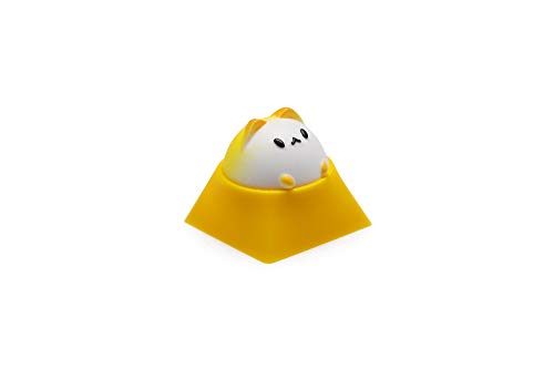 KPREPUBLIC �n���}�[ �o�u�� CAT �E�l KEYCAP Cherry MX Topre HHKB �X�C�b�`�ƃu���b�N �C�G���[ �O���[�� �u���[ ���b�h �s���N (�C�G���[ �z���C�g HHKB)