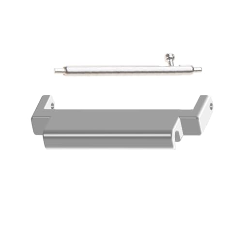 Conector ajustable para correa reloj 18mm-20mm metálico miniatura 3