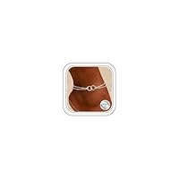 Milacolato Fußkettchen für Damen Silber 925 Gold Fussketten für Frauen Verstellbare Doppelte Wasserdicht Fußkette Gold Silber Schmetterling Stern Herz Kreis Fußkette Damen Sommer Schmuck-DS