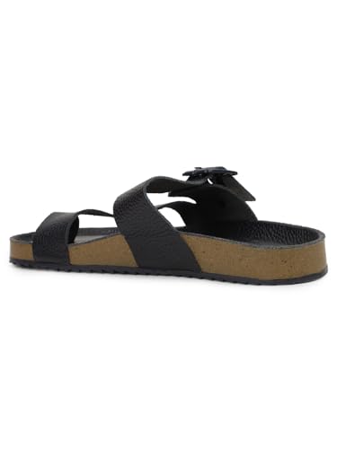 Image of Bata 8755 NEW BIO MILLED E: Men's Maroon Casual Slip-On Thong Slippers for Stylish Comfort
