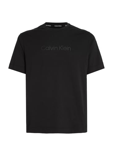 Calvin Klein Tshirt MC Coton Logo pour homme en noir taille M