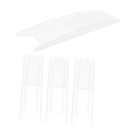 ERINGOGO 4pcs Saxophone and Clarinet Reeds Storage Box Holder Ventilation for Reeds Accessory for Woodwind Instruments