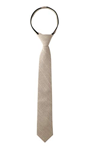 Opiniones y reviews de Corbatas para Niño - los más vendidos. 42 Spring Notion - Corbata de mezcla de lino para niño, Bronceado, Large