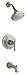 Kohler TS13492-4-BN K-TS13492-4-BN KELSTON Rite-Temp bath and shower valve trim with lever handle, spout and 2.5 gpm showerheadVIBRANT BRUSHED NICKEL, 3.18 x 6.50 x 6.00