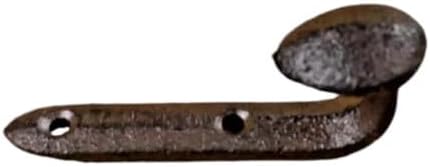 Miniatura 4 de MIDWEST CRAFT HOUSE Paquete de 10 ganchos de hierro fundido para abrigos, ganchos de árbol de pasillo, ganchos de utilidad, ganchos decorativos,