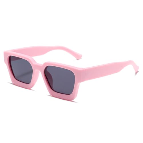 Neue 2025 Retro-Quadrat-Sonnenbrille mit dickem Rahmen und verstärktem Metallscharnier UV400