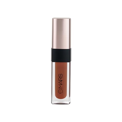 Image of MARS Popstar Non-Drying Liquid Mousse Lipstick for Women with Matte Finish | Lightweight and Non-Sticky Formula | Up to 12 Hour Long Lasting | Transferproof & Waterproof (6.0ml) (02-Rock On)