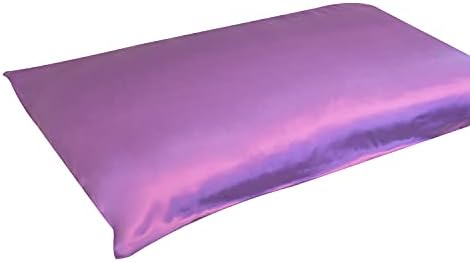 Jasmine Silk 100% 19 Momme Mulberry Charmeuse Silk Pillowcase for Hair and Skin 50 cm x 75 cm Envelope Closure Navy