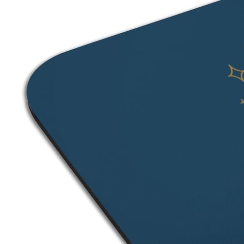 Sets de table bleu constellation Leo pour une décoration de table bohème - 4