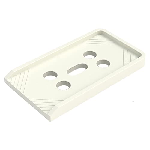 Soporte para CPU con ruedas giratorias, soporte móvil para torre de PC, color blanco