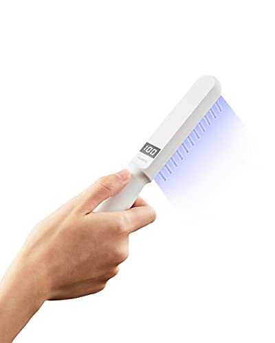 Honpal 311nm Narrowband Phototherapy Light Lamp,led UVB Phototherapy Light with Digital Timer Control and Goggle, Home Use and Portable.