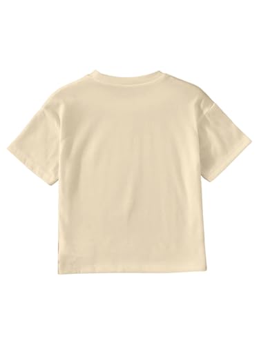 SweatyRocks Girl's Letter Graphic Tees Round Neck Short Sleeve Cute T Shirt Tops for Young Girls2