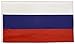 FlagScout - Russland Flagge | 90 x 150 cm | Flaggen mit top Qualität, hochwertiger Verarbeitung und kräftigen Farben