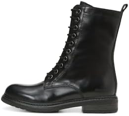 Marc OߴPolo Damen Stiefeletten aus Leder zum Schnüren, Schwarz (Black), 36