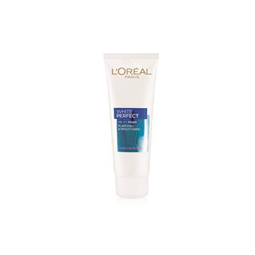 Image of L'Oreal Paris Anti-Fine Lines Cream, With SPF21 PA+++, Fights Signs of Aging, Day Cream, For Users Over 30, Skin Perfect 30+, 50g & L'Oreal Paris Aura Perfect Milky Foam Facewash, 100ml