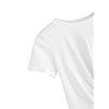 MakeMeChic-Womens-Summer-Crop-Top-Solid-Short-Sleeve-Twist-Front-Tee-T-Shirt MakeMeChic Women's Summer Crop Top Solid Short Sleeve Twist Front Tee T-Shirt A-White M