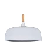 LÚZETE - LÁMPARA Colgante Leah Blanco 48CM