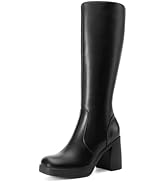 Comfort ブレザー　Deuxieme Classe Amazon.com | DREAM PAIRS Women's Knee High Boots Side Zipper